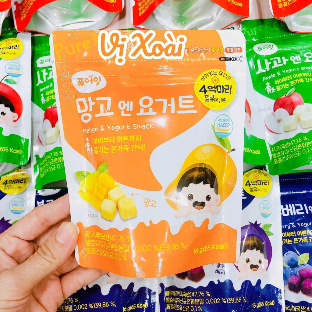 Sữa chua khô Naebro vị xoài Hàn Quốc - 7th+