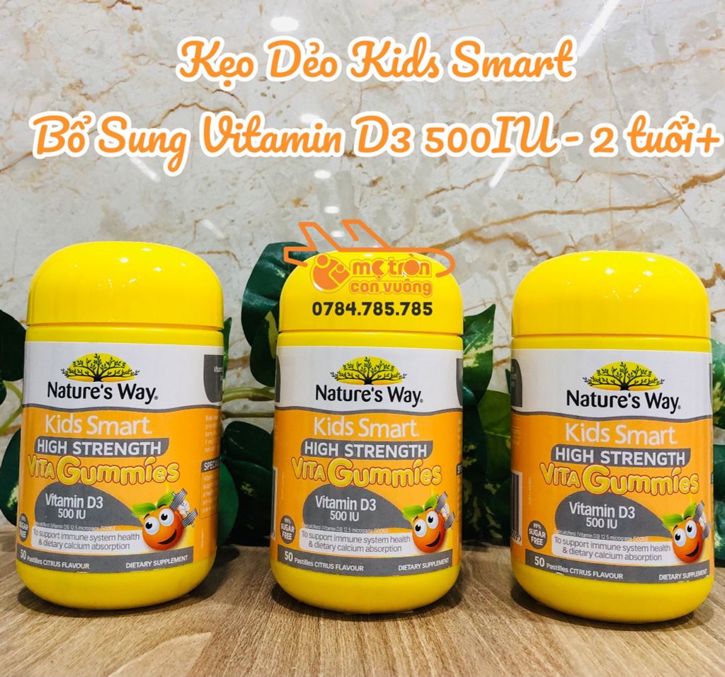 Kids Smart vitamin D 100 viên (2 tuổi+)