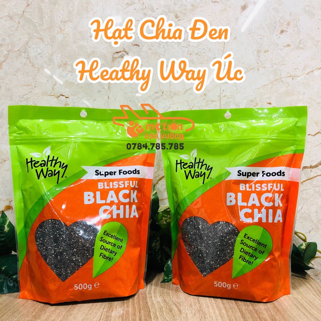 Hạt Chia Đen Healthy Úc - 500g