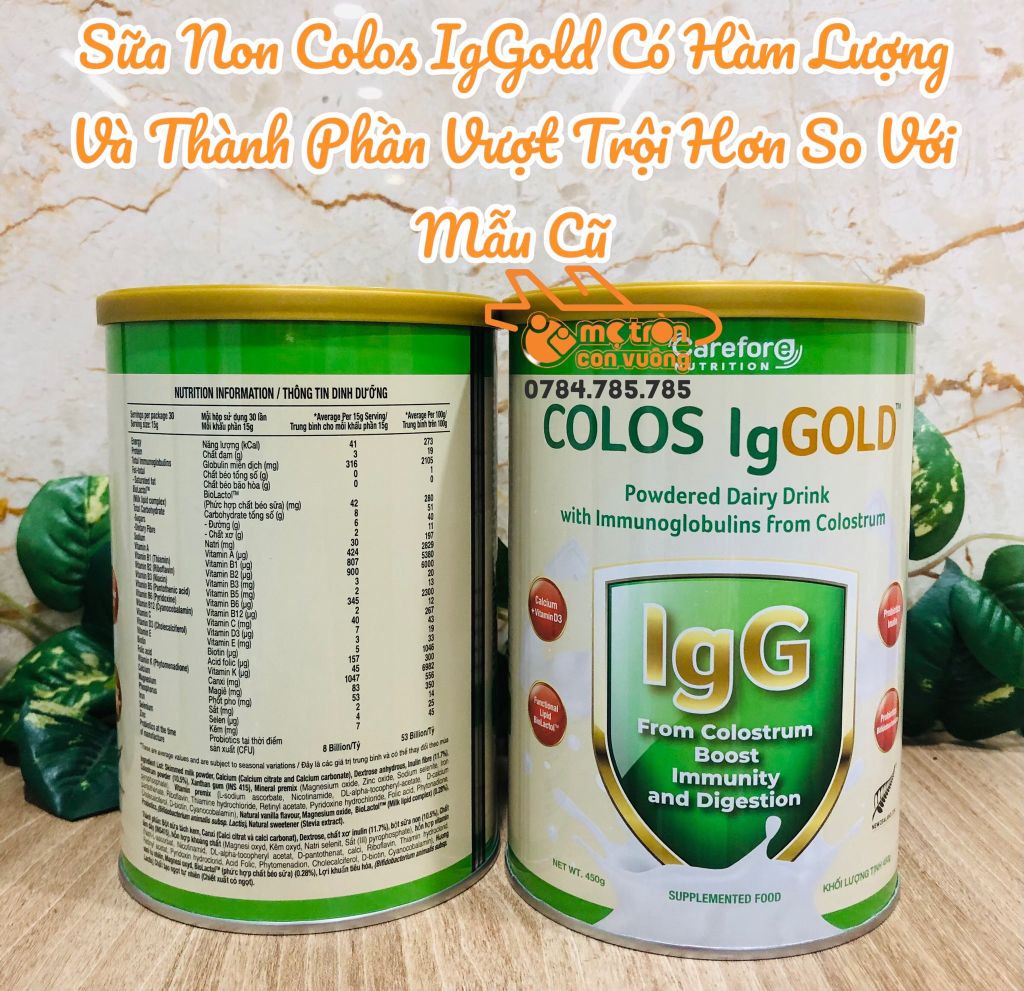 Sữa Non Colos LgGold - 450g
