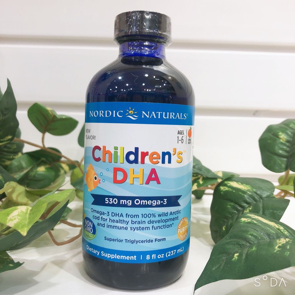 Children's DHA Omega-3 vị cam 237ml (1-6 tuổi)