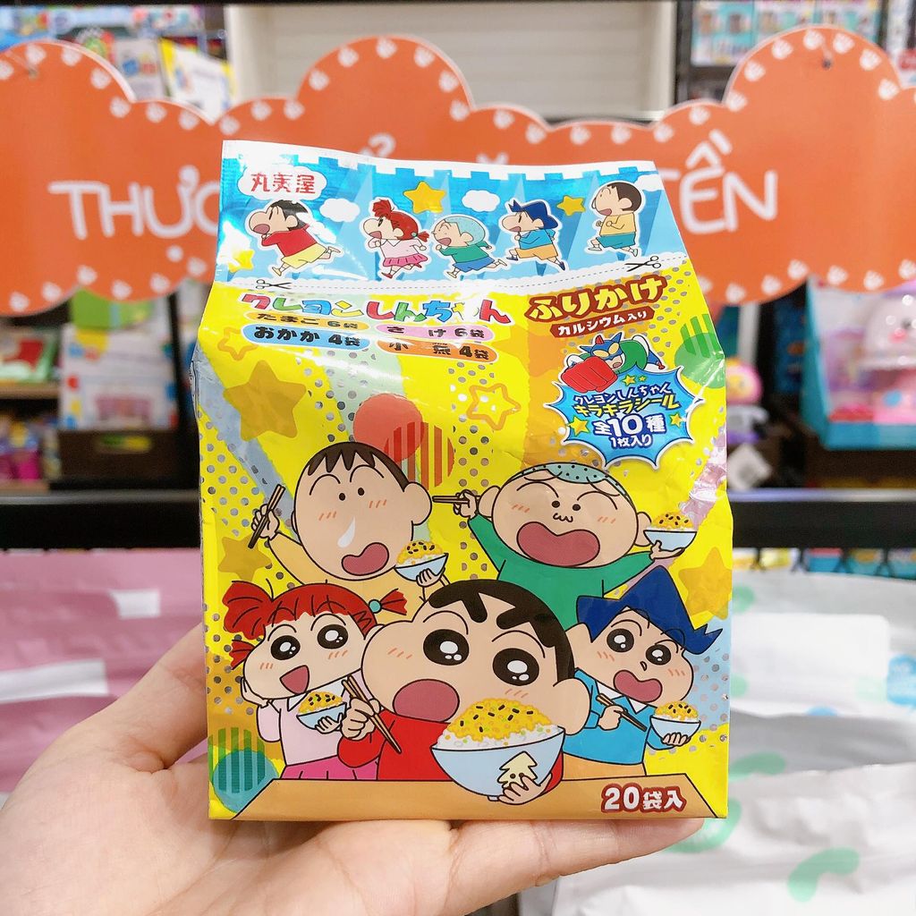 Gia vị rắc cơm Marumiya Shin-chan - 20 gói