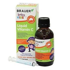 Brauer Vitamin C dạng lỏng 100ML