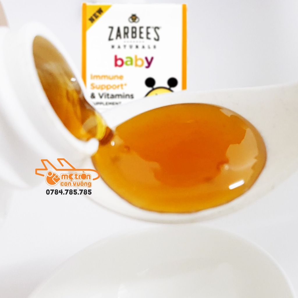 Tăng sức đề kháng khi bé bị ốm Zarbees (2 tháng+)