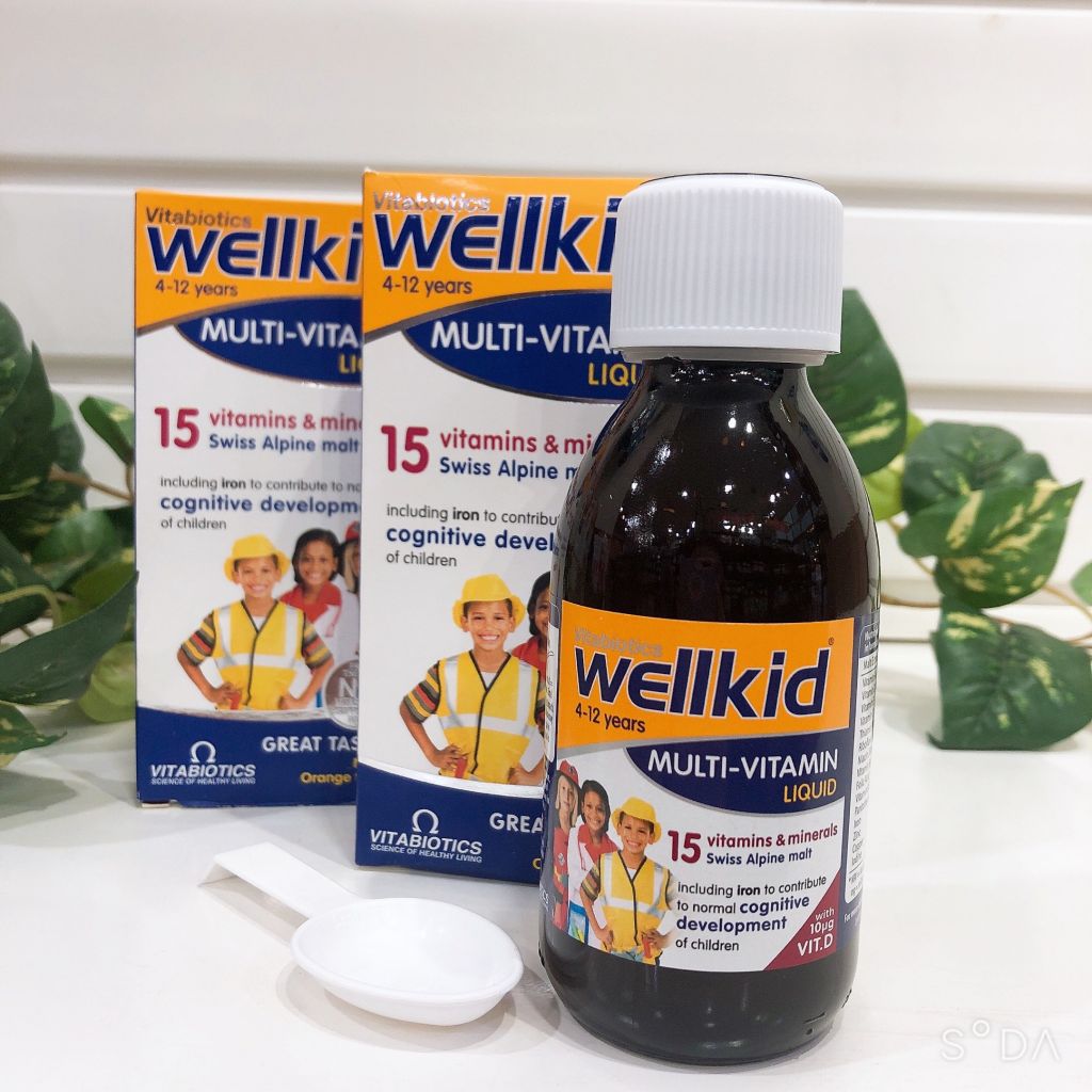 Vitamin tổng hợp Wellkid 150ml (4-12 tuổi)