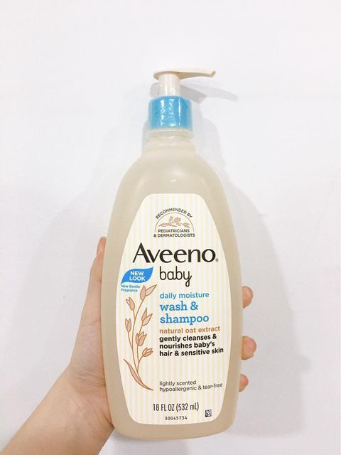 Sữa tắm & dầu gội Aveeno 532ml