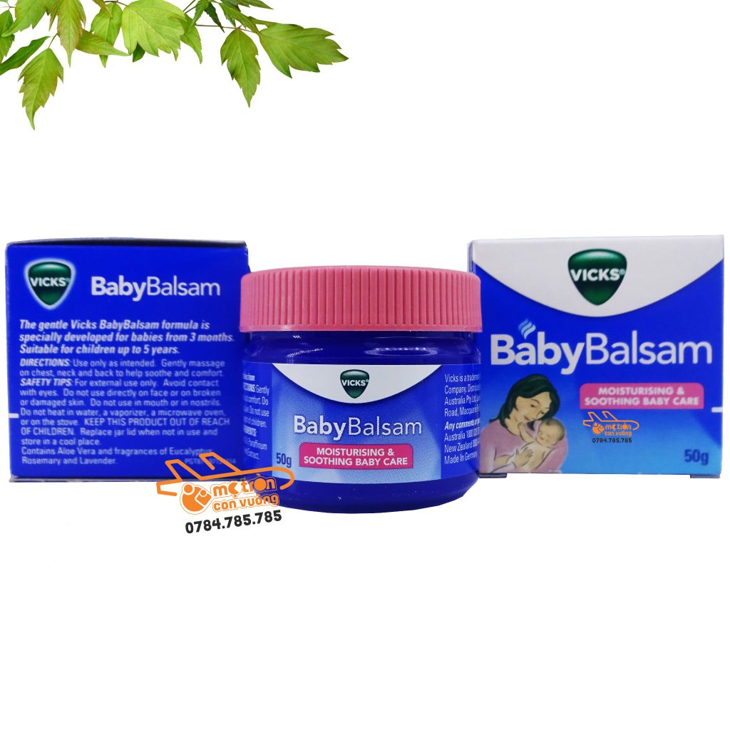Dầu bôi giữ ấm Baby Balsam (3 tháng+)