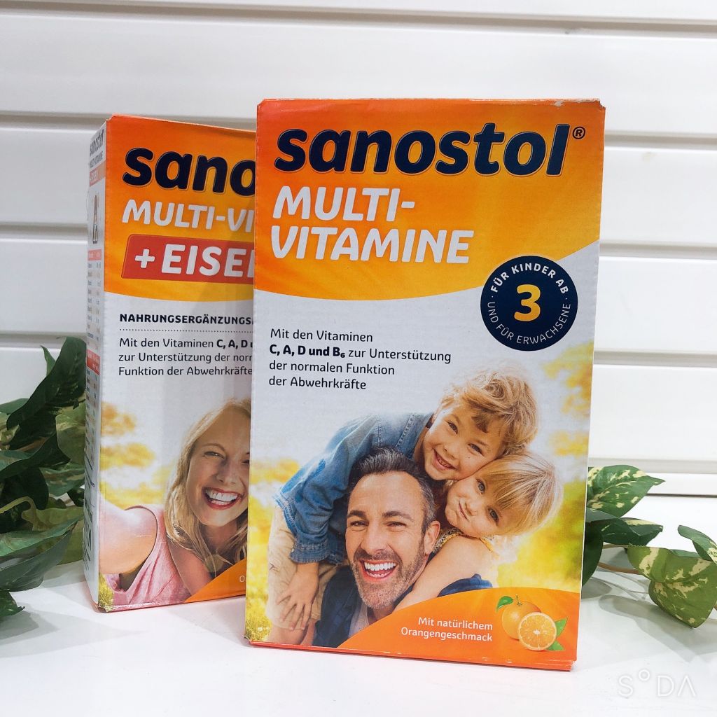 Vitamin tổng hợp Sanostol 460ml (3 tuổi+)