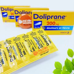 Hạ sốt đút đít Doliprane 200mg