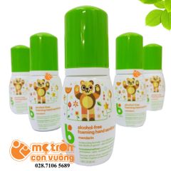 Nước rửa tay cho bé BabyGanics 50ml hương quýt