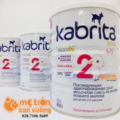 Sữa dê Kabrita Gold số 2 - 800gr