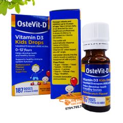 Vitamin D cho bé Ostevit