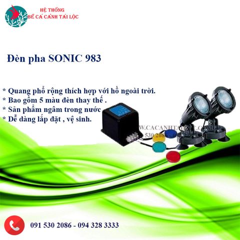 ĐÈN PHA SONIC 983