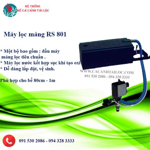 MÁY LỌC BỘ RS 801