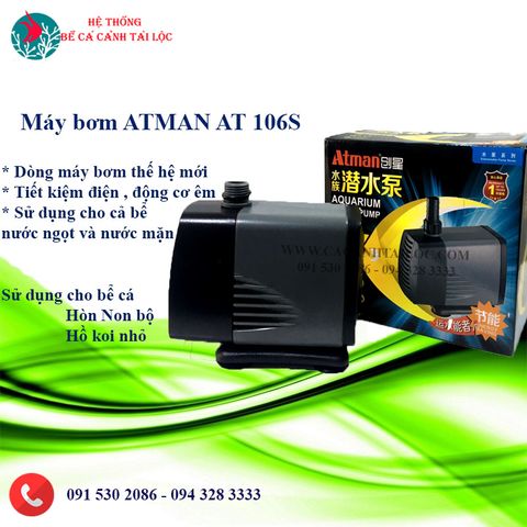 MÁY BƠM ATMAN AT106/106S