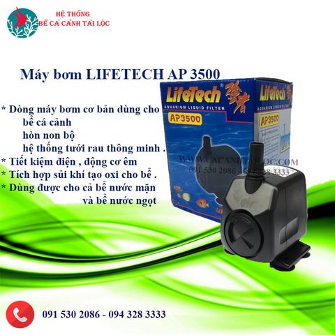 MÁY BƠM LIFETECH AP3500