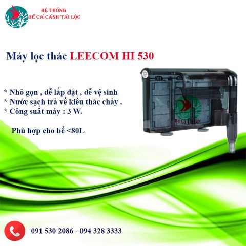 Máy lọc bể mini Leecom HI 530