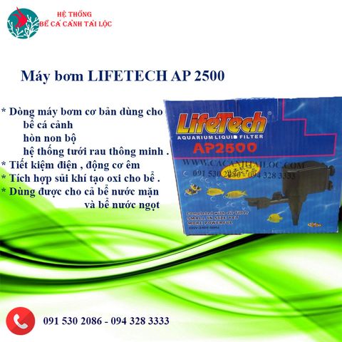 MÁY BƠM LIFETECH AP 2500