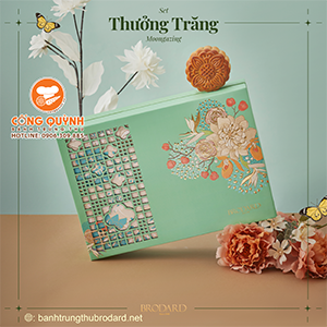 Bánh Trung Thu Brodard 2024 - Combo Thưởng Trăng 1 (6 Bánh)