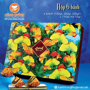 Hộp 6 Bánh - Bánh Trung Thu Givral 2021