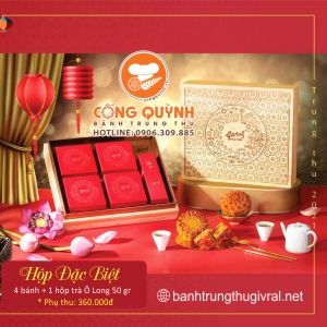 Hộp Đặc Biệt - Bánh trung thu Givral 2024