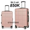 Combo 2 Vali Giá Rẻ 839 màu hồng da Size 20+24