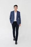  Áo khoác blazer nam cao cấp Merriman mã THMOV054 màu NAVY 