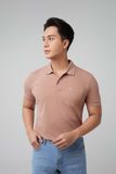  Áo thun polo nam Merriman mã THMTS054 màu Brown 