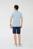  Áo polo nam sợi cà phê Merriman mã THMTS044 màu blue 