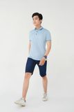  Áo polo nam sợi cà phê Merriman mã THMTS044 màu blue 