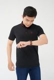  Áo polo nam cao cấp Merriman mã THMTS047 màu đen 