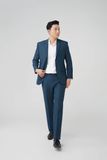  Vest bộ nam cao cấp Merriman mã THMOV055 màu BLUE 