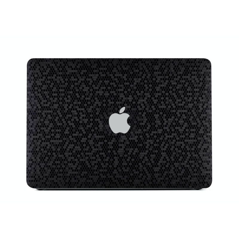  Skin Macbook Black Honeycomb 