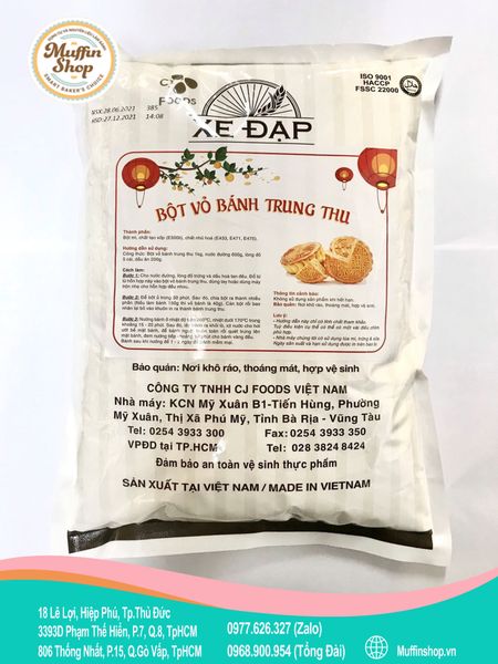 Bột vỏ bánh Trung thu Xe đạp 1kg