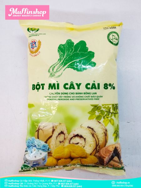 Bột mì Cây Cải 8% Bình Đông túi 1kg