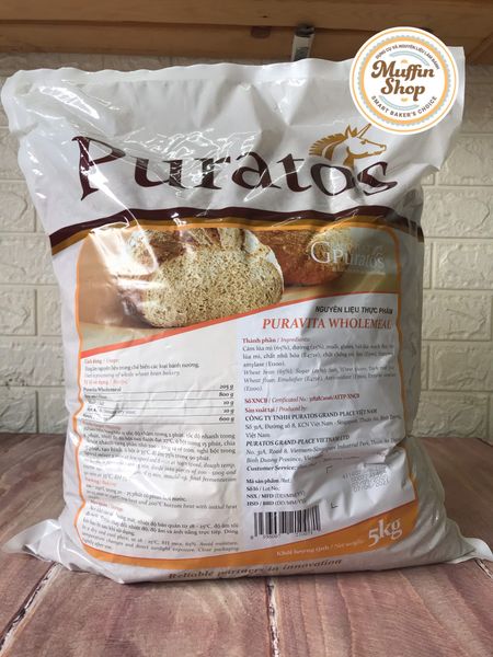 Bột mì nguyên cám vảy wholemeal Puratos