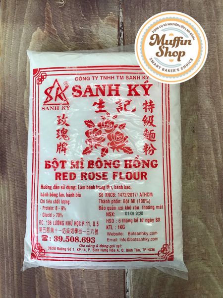 Bột mì Bông hồng đỏ Sanh Ký