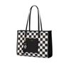 Túi xách Tote bag nữ Just Star ViAnh Store đẹp dễ thương đi làm đi chơi phối sọc caro charm xinh 172847