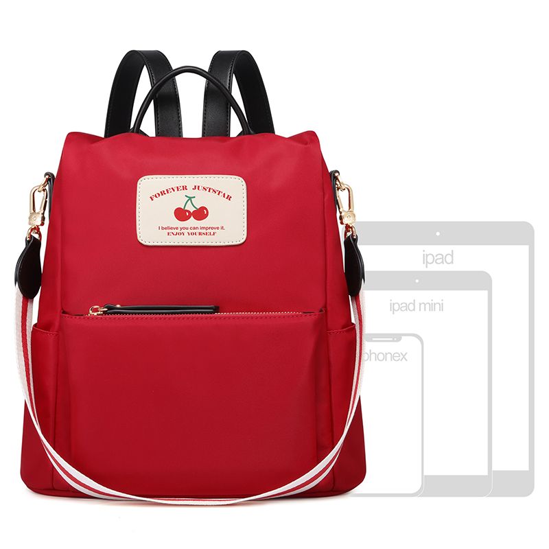 Ba lô Just Star đơn giản hình trái cherry 172371