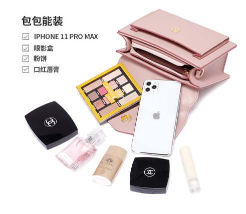 Túi xách phối nơ hồng ngọt ngào Just Star
