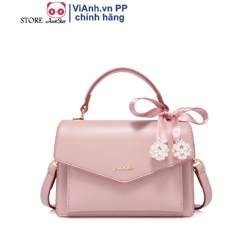 Túi xách phối nơ hồng ngọt ngào Just Star