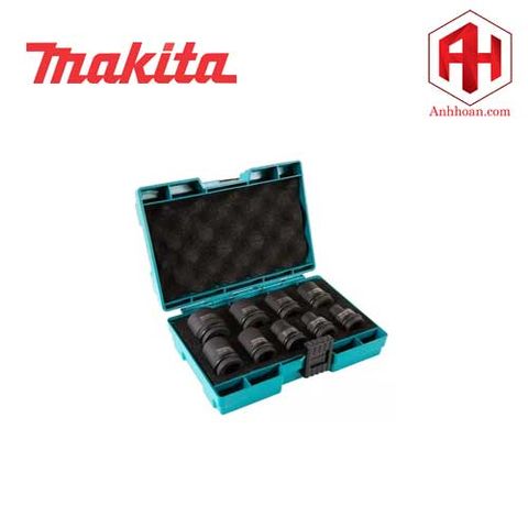 Makita E-16564 Bộ 9 đầu tuýp 1/2in