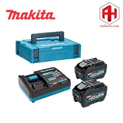 Bộ sạc DC40RA và pin 40V 5Ah BL4050F Makita (191V35-5)