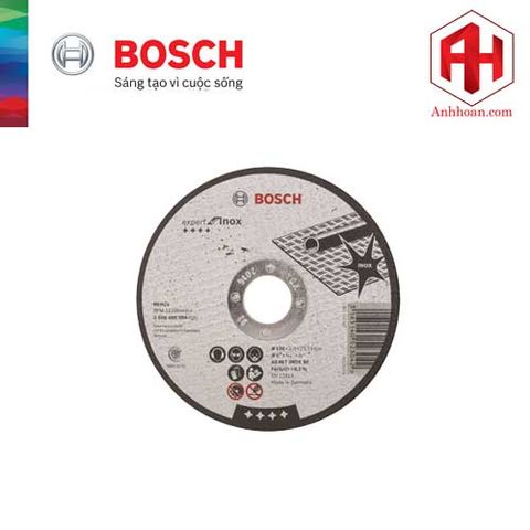 Bosch Đá cắt 125x2x22.2mm (Inox) - Expert for Inox 2608600094