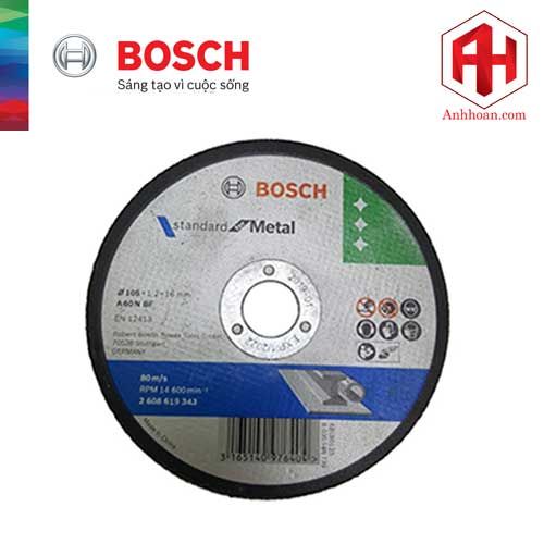 Đá cắt sắt Bosch 105x1.2x16mm 2608619343