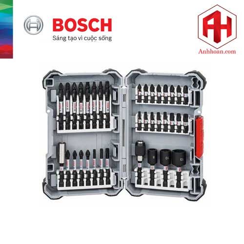 Bosch Bộ đầu vặn vít Pick and Click Impact Control 36 chi tiết 2607017568