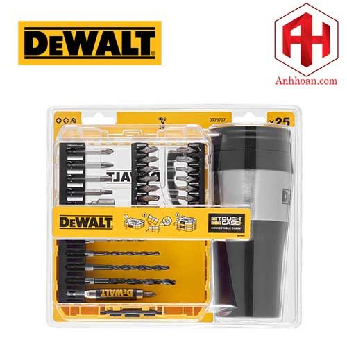 và mũi bộ đa vít DT70707-QZ món năng DeWALT 25 khoan