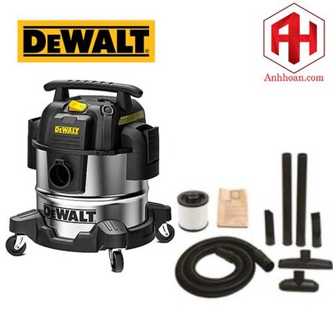 DeWALT DXV25S Máy hút bụi 3 chức năng (khô/ ướt/ thổi) 3000W - 25 Lít