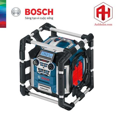 Loa /Radio công trường Bosch dùng pin 18V GML 50 (SOLO)