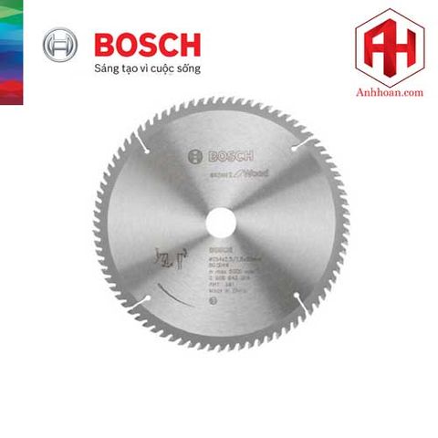 Lưỡi cưa gỗ (254mmx2.5/1.8x25.4x60 răng) Bosch